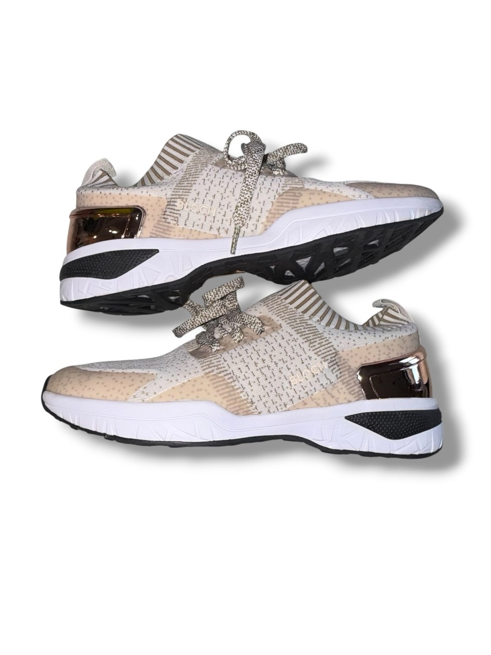 New BLOCH Women's Alcyone Dance & Lifestyle Shoe - Size 12 - Gold Metallic - Picture 6 of 12